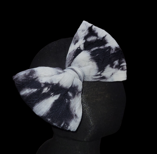 Tie Dye Wrap Bow Headband
