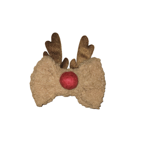 Rudolph Bows on Clips