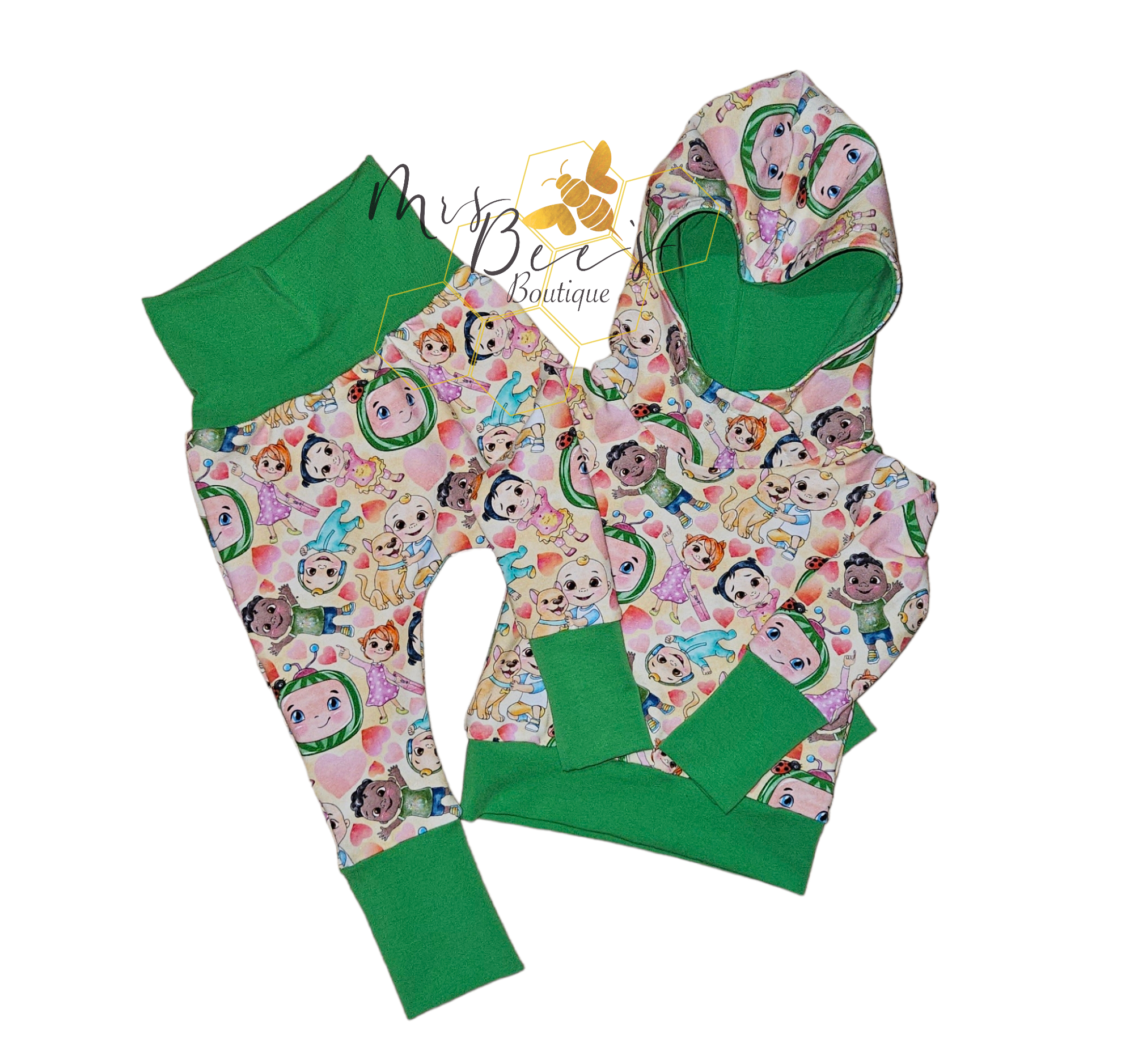 3-12 Month Grow With Me Hoodie and Pants Sets