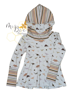3-6 Year Grow With Me Hooded Tunic